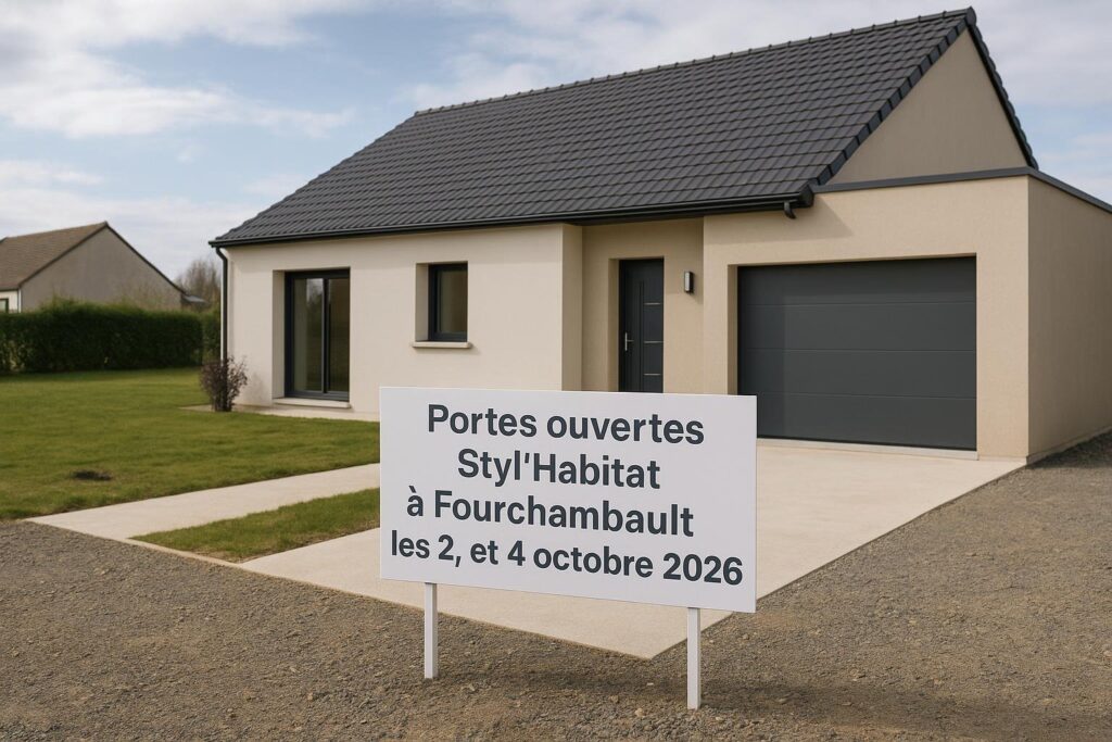 Styl’Habitat ouvre les portes d’une maison neuve à Fourchambault du 2 au 4 octobre 2026